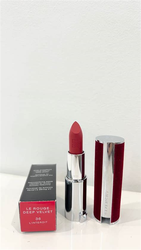 givenchy lipstick thrilling brown|givenchy deep velvet lipstick.